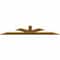 Ekena Millwork Richland Rough Sawn Timber Gable Bracket, Western Red Cedar, 108"W x 22"H x 2"D x 6"F, 5/12 Pitch GBW108X22X0206RIC00RWR - alternate 5
